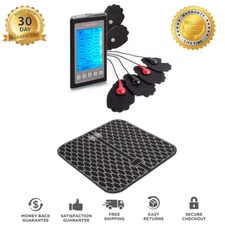 Tens Unit Muscle Stimulator Electrotherapy Full Body Pain Relief Massage Device