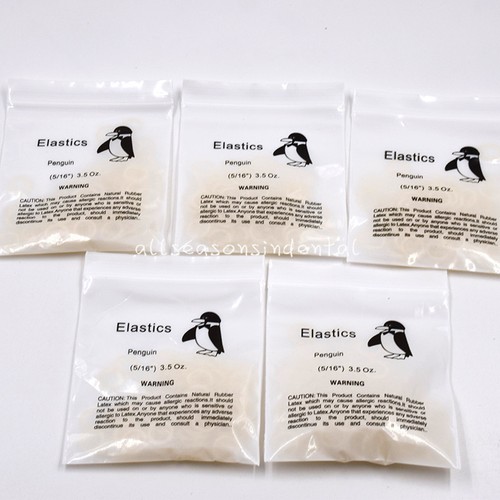 15 Größen Zahn Kieferorthopädische Gummibänder Elastisch Latex Zahnspangen 3,5/5,0/6,5 Unzen - Bild 11 von 31