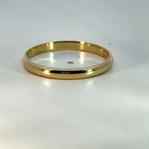Gent's Gold Ring 14K Yellow Gold 1.8g Size:8.25 (MI1072018)