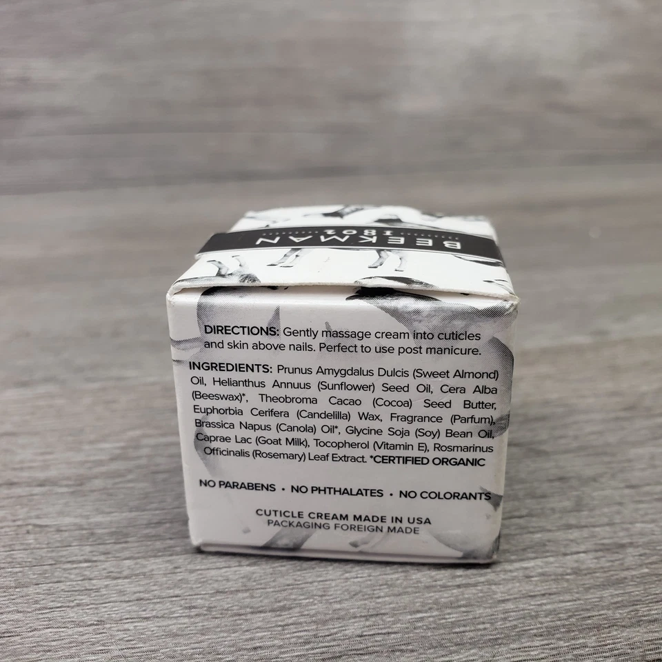 Beekman 1802 Pura Leche de Cabra Cutícula Crema Vainilla Absoluta .3 OZ Nuevo ENVÍO RÁPIDO Foto 3 de 4