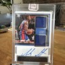 2020-21 Panini One and One Isaiah Stewart Dual Patch Rookie RPA RC AUTO 58/99
