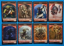MTG 8 - Goblin Tokens (All Different Art) LP Various Sets Magic the Gathering
