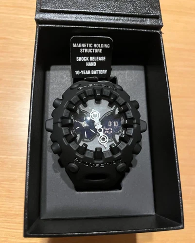 CASIO G-SHOCK GA-V01-1AJF Men's Watch Big Case Basic Black Japan New - Picture 4 of 11