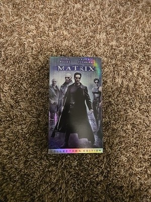 The Matrix Collector's Edition VHS 1999 Keanu Reeves