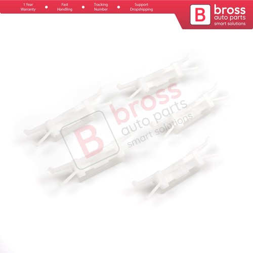 Bross BCF5042 5 piezas clips de moldura de panel de techo para Hyundai Era - Imagen 4 de 9
