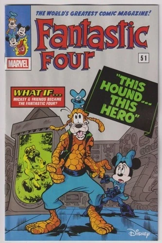 FANTASTIC FOUR #29 MARVEL 2025 PAOLO MOTTURA DISNEY VARIANT NM