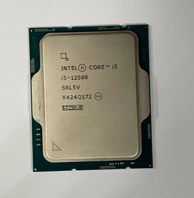 12th Gen Intel Core i5-12500 LGA 1700 CPU Alder Lake 6-Core 3.0 GHz Desktop