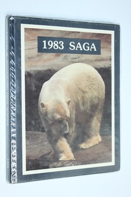 1983 Woodward High School Yearbook Annual Toledo Ohio OH - Saga 83  Vol. 54