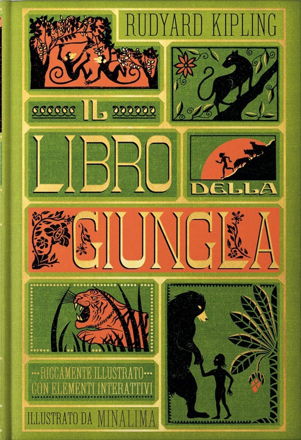 Libri Rudyard Kipling / Minalima - Il Libro Della Giungla. Ediz. Integrale - Immagine 6