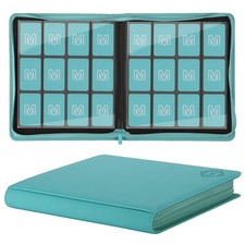 12 Pocket Trading Card Binder for 720 Cards - Sturdy Side-Loading Album