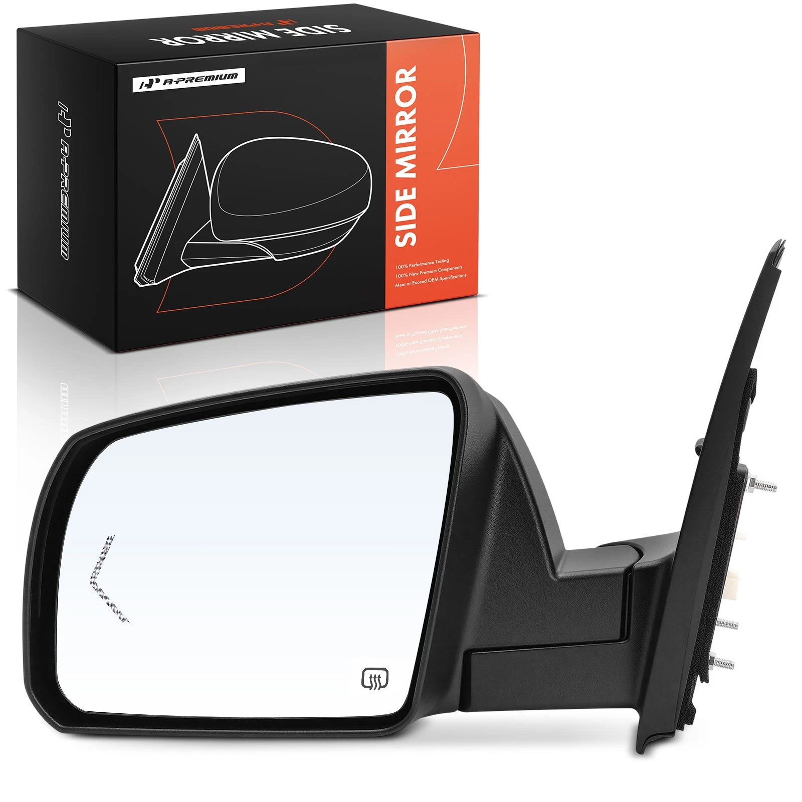 A-Premium Driver Power Mirror w/ Manual Fold Signal for Toyota Sequoia 2014-2017