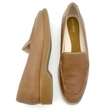 Cole Haan The Go-To Loafer Slip-On Shoes Nosib Camel Tan Leather Women  s Size 7