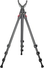 Lightweight Shooting Tripod for Rifles W/ 360  V-Yoke Rest,Adjustable Height NEW