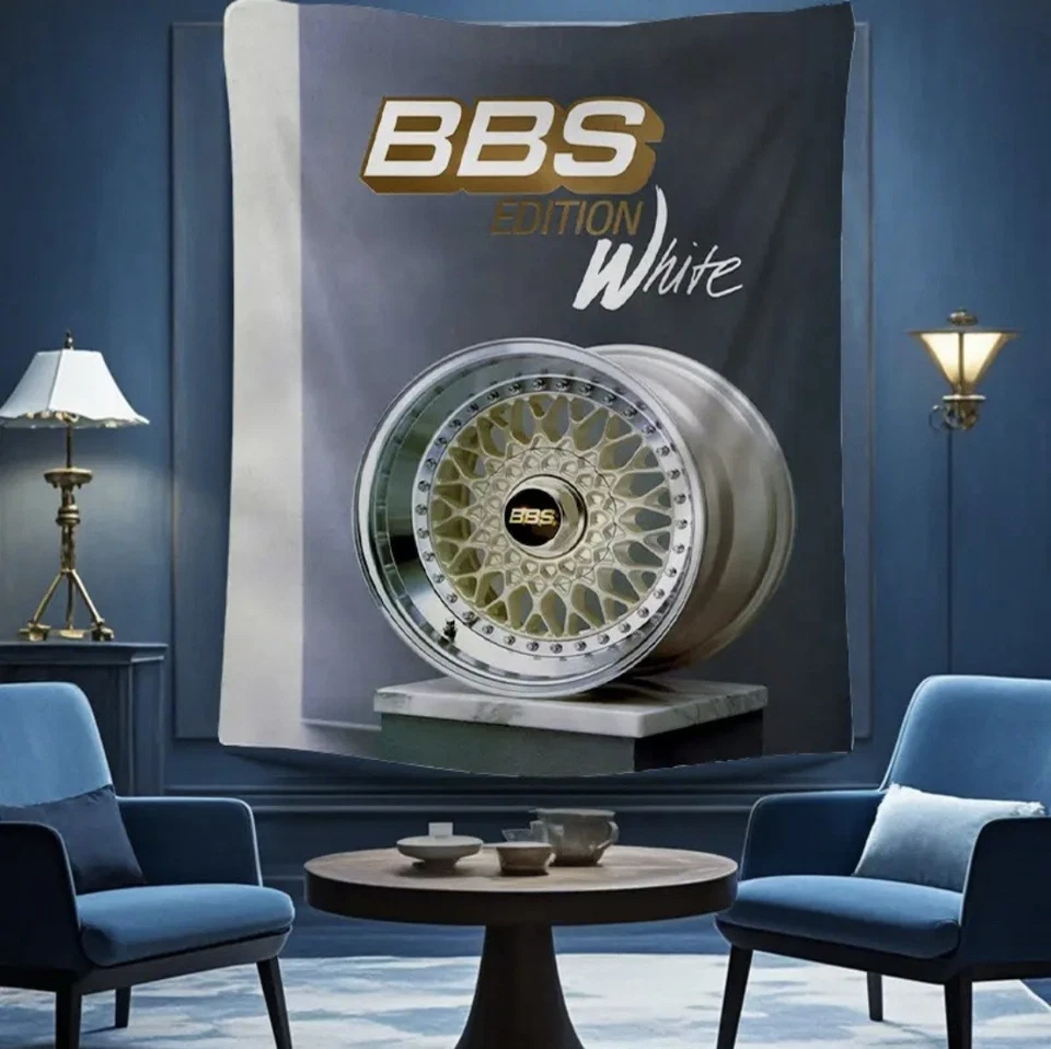 Polyester Banner/Poster 230x180cm BBS Rim 3Cult Racing Oldie Workshop Gang7340 - Image 2 of 4