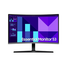 Image of Samsung 27" S39GD Curved Monitor Full HD - LS27D396GAUXXU - New - Open Boxed