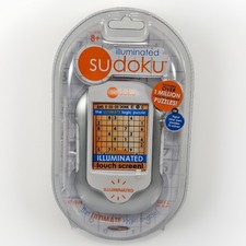 VTG Sudoku Illuminated Touch Screen Handheld Electronic Game NEW / SEALED 2006