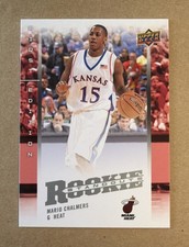 2008-09 Upper Deck First Edition Rookie Standouts #RS-MC Mario Chalmers Card. rookie card picture