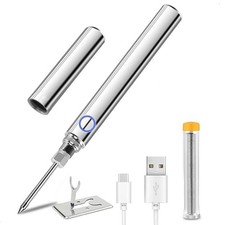 Uadme Saldatore a Stagno a Batteria Saldatore USB Portatile 5V 15W Sal