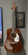 Signed Luke Combs Guitar Becket Authenticated Autograph