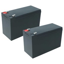 2x 6Ah 12V AGM Akku Batterie für ABUS Terxon SX AZ4000 Solar uw
