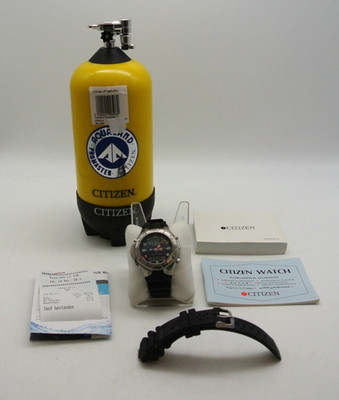 Citizen Promaster 2 Aqualand Taucheruhr  JP1060-01L mit Flasche ''nice'' *HÄNDLER*