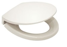 Toto SS113 11 Toilet Seat With Cover, Soft Close Hinge, Round, White