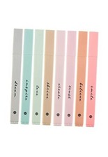 Bible Highlighters with Soft Chisel Tip Assorted Colors Pens No 8 Pack Boho