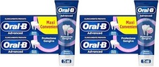 (TG. 75 ml (Confezione da 4)) Oral-B Dentifricio Advanced Protezione Gengive 2x7