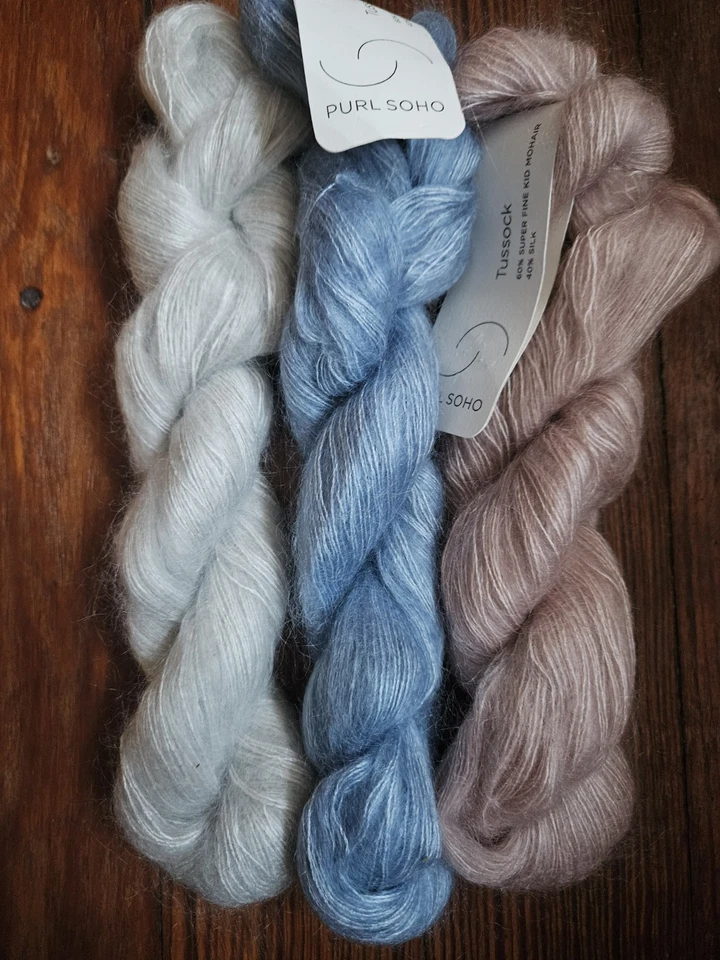 Purl Soho Tussock Kid Mohair Seide Garn Posten