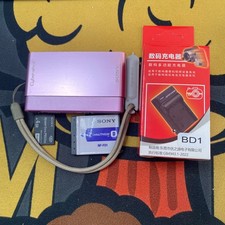 SONY Cyber Shot DSC-T77 10.1MP CCD Vintage Digital Camera Pink