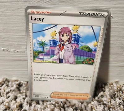 Lacey Trainer Stellar Crown 139/142 Pokemon TCG NM