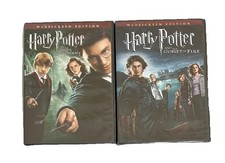 Lot of 2 Harry Potter DVD's - Order Of The Phoenix And The Goblet Of Fire
