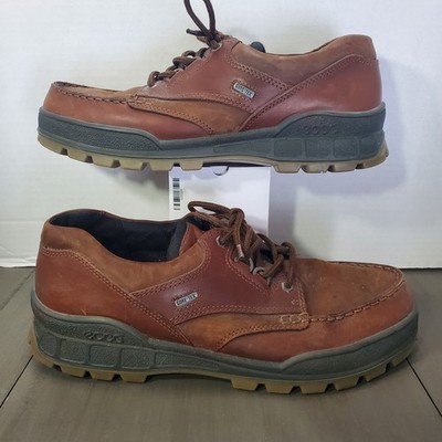 Ecco Track 25 GTX Men s 8 EU 42 Brown Leather Gore-Tex Waterproof Shoes