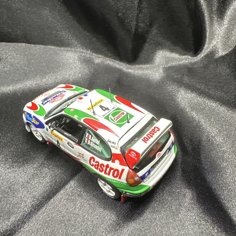 Coche de rally Vitesse 1/43 Toyota Corolla WRC 1999 se envía sin caja desde EE. UU. Foto 3 de 4