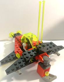 Genuine LEGO Space: M:Tron VECTOR DETECTOR Set 6877 Comp. w/ Minifigure **USED**