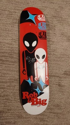 Rob Dyrdek Alien Workshop Red Special Edition Mini Model  Rob And Big  Deck Rare