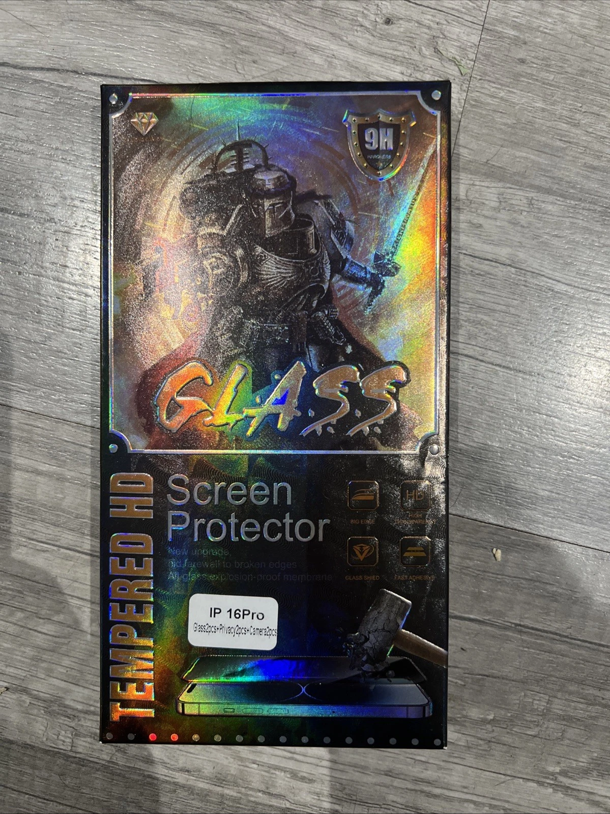 I Phone 16 Pro Screen Protector Tempered Glass
