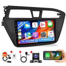 Android 15 Autoradio Apple Carplay GPS Navi 2+64GB DAB Für Hyundai i20 2015-2017