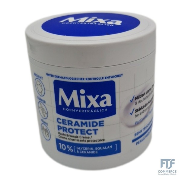 Mixa HautstäRkende Creme FüR Trockene Und Beanspruchte Haut, Feuchtigkeitsspende-image