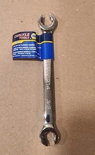 NAPA Carlyle SAE Flare Nut Wrench - 3/8 In X 7/16 In FNW1214 🔥 FREE SHIPPING 