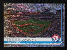 2019 Topps Factory Set Foilboard 51/162 Texas Rangers Globe Life Park #509 s5q