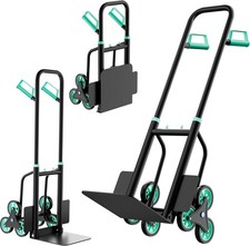 Foldable Stair Climber Climbing Hand Truck Dolly Heavy Duty Cart 440Lbs Capacity