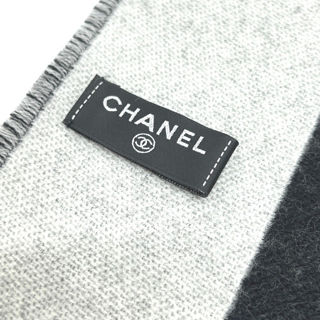 Chanel Cocomark Bicolor Wool Black Accessories thumbnail 5