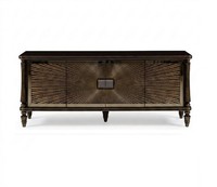 Elegantes Braunes Sideboard LuxuriöSe Wohnzimmer Beistellkommode