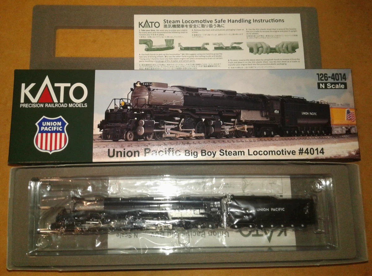 KATO Union Pacific Railroad N Steam Locomotive Model Railroad