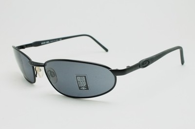 Vintage Killer Loop KL3103 101 Sonnenbrille Wrap Schwarz Grau 62-18-125