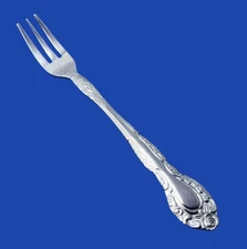 Oxford Hall OXH19 Korea Stainless Flatware -- Cocktail Seafood Fork 5 3/4"