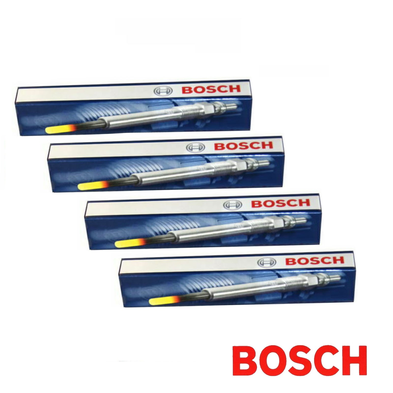 BOSCH 0250403002 GLOW PLUG SET AUDI A3 A4 A6 VW GOLF PASSAT TOURAN 2.0 TDI BKD