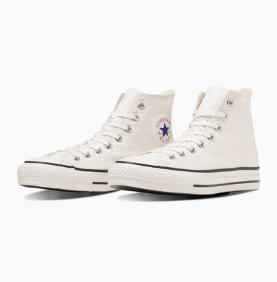 Converse Canvas All Star J Hi White Made in Japan US 3.5-11.5 New