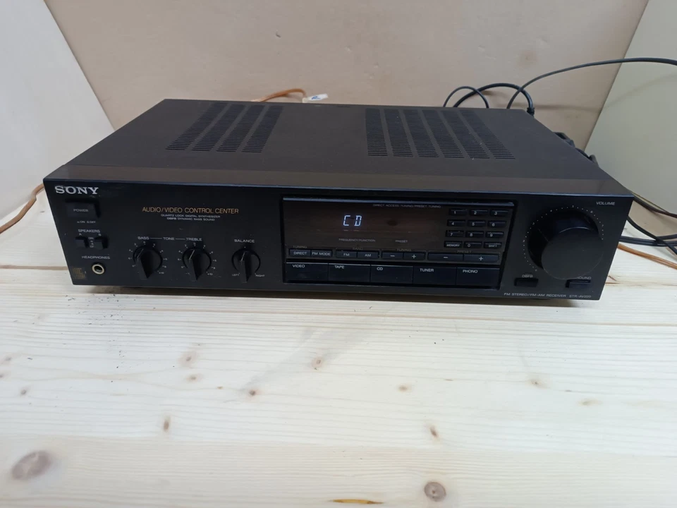 Sony STR-AV220 - Stereo-A/V-Receiver mit 2x 60W, Bass Booster